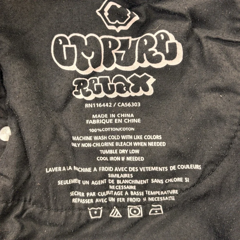 Empyre Corduroy Pants Mens‎ 33x28 Relaxed Fit Brown Skater Streetwear Baggy Y2K
